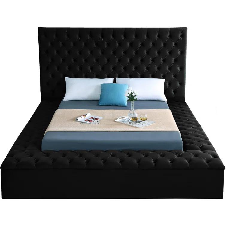 Everly Quinn Johnnay Upholstered Platform Storage Bed