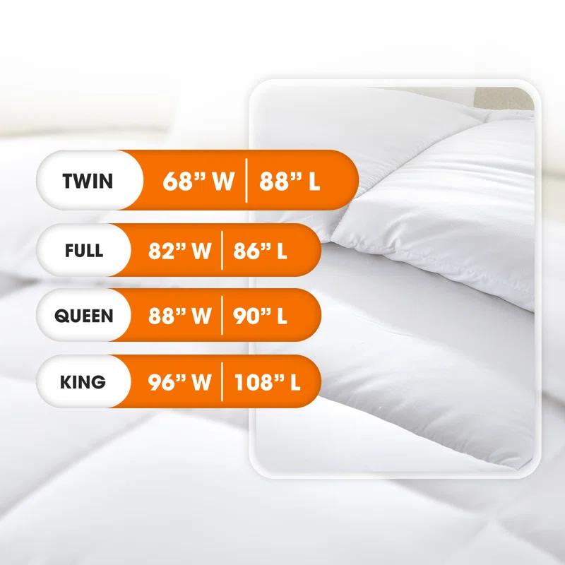Alwyn Home Tanna All Season Microfiber Down Alternative Comforter