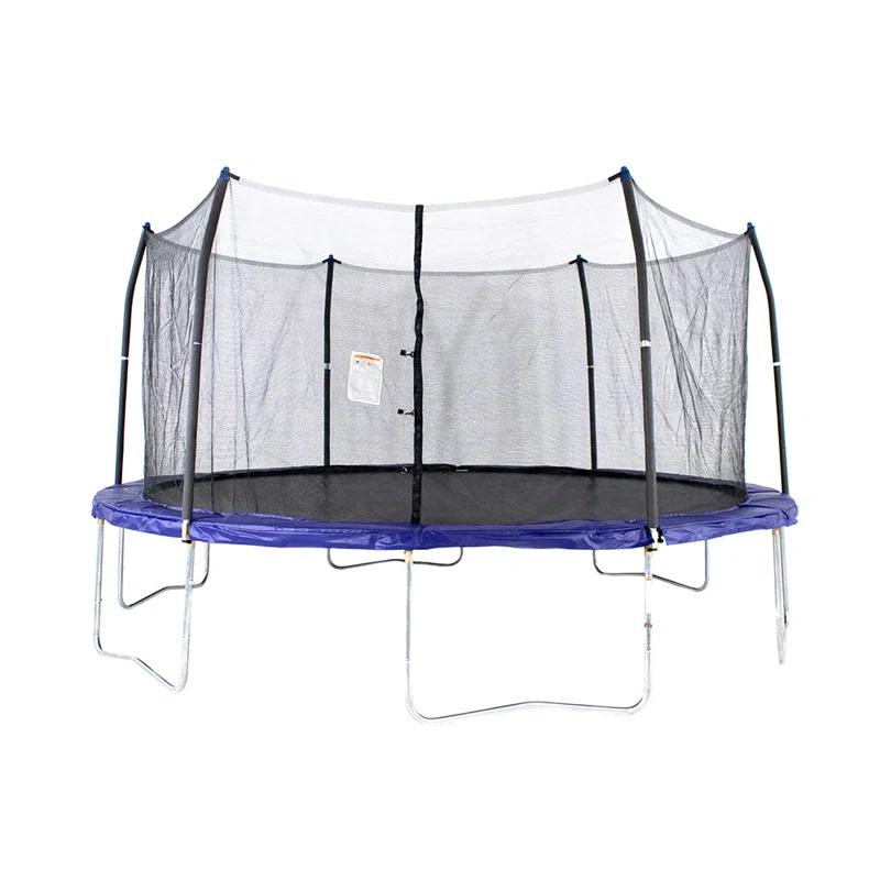 Skywalker Trampolines Skywalker Trampolines 16 Round Trampoline With Enclosure  Blue