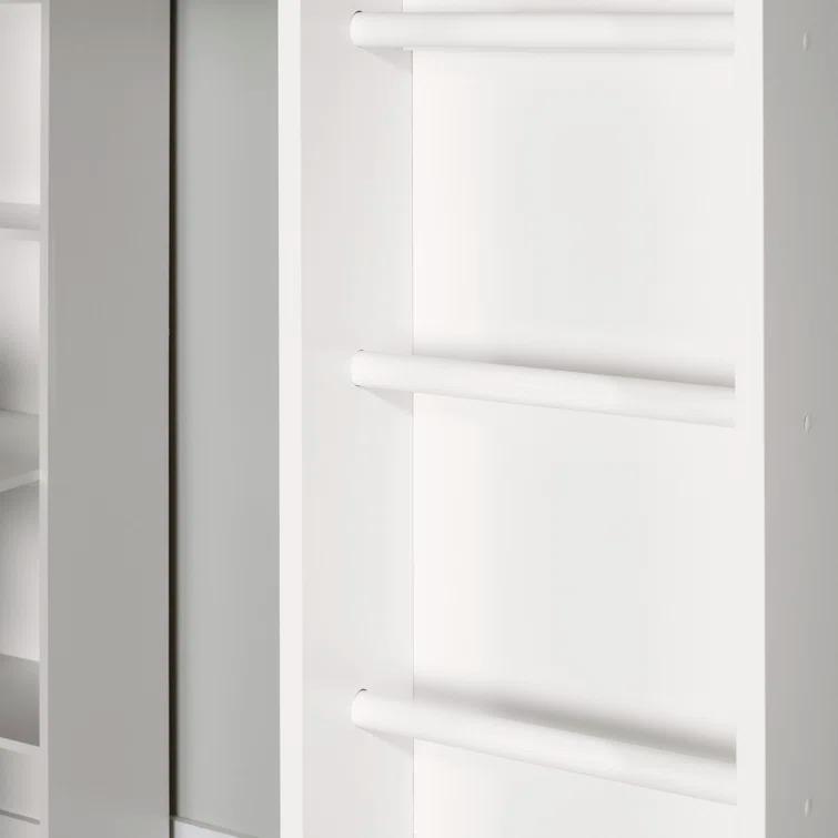 South Side Living Logik Twin Loft Bed with Bookcase by South Side Living