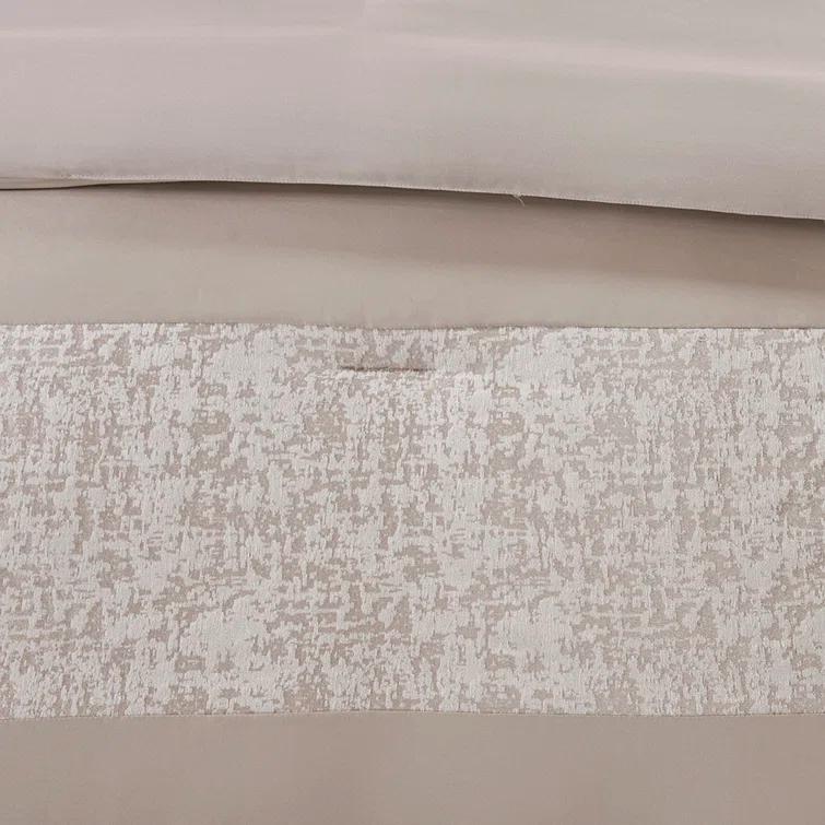 Madison Park Ava 7 Piece Chenille Jacquard Comforter Set & Reviews | Wayfair