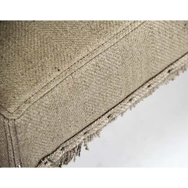 Zentique Laurent Linen Upholstered Bench