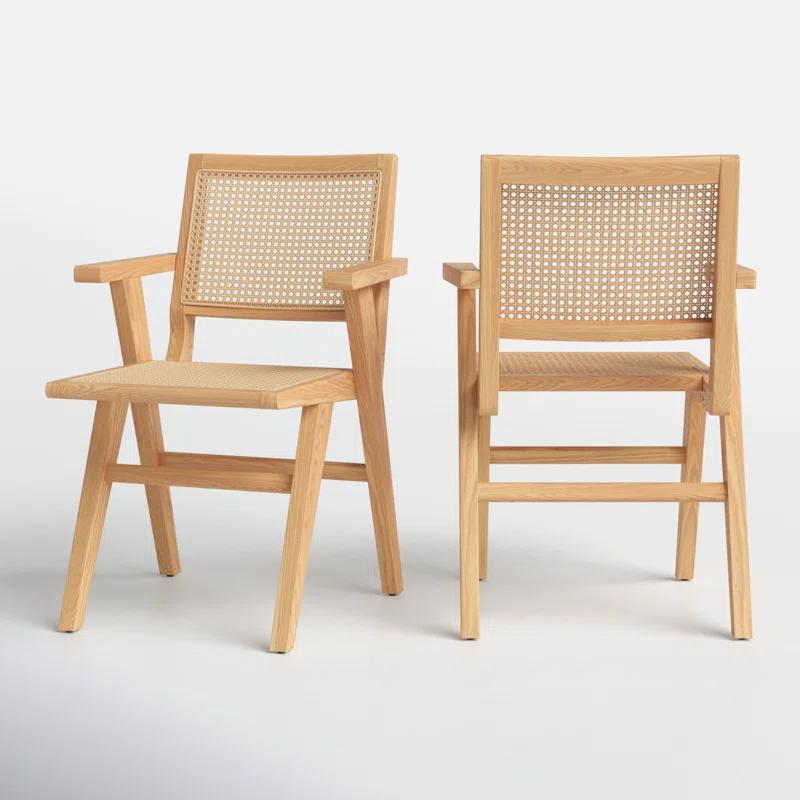 AllModern Atticus Cane Arm Chair & Reviews | Wayfair