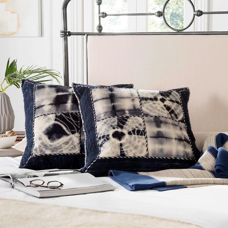 Safavieh Dip Dye Feather Throw Pillow (Set of 2)