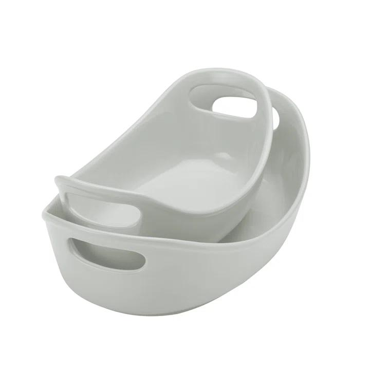 Rachael Ray Rachael Ray Stoneware Ceramic Oval Baker Set