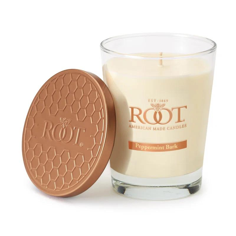 Peppermint Bark Scented Jar Candle