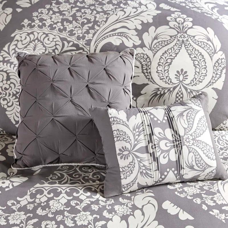 Madison Park Vienna 7 Piece Cotton Printed Comforter Set