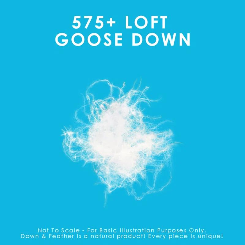 White Goose Down Duvet - Summer Weight