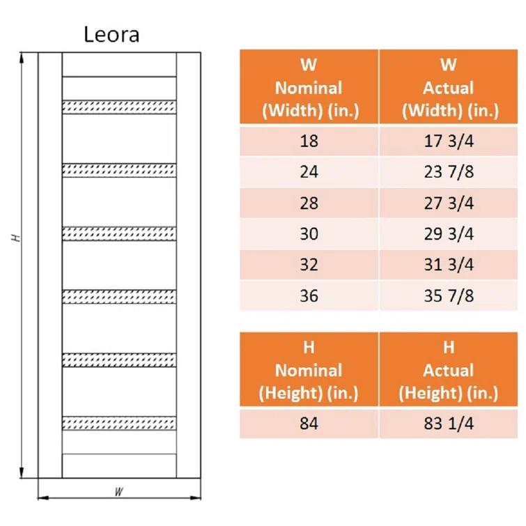 Belldinni Leora Paneled Manufactured Wood And Frosted Glass Solid Core Interior Sliding Hidden Barn Door With Base Board With Installation Hardware Kit