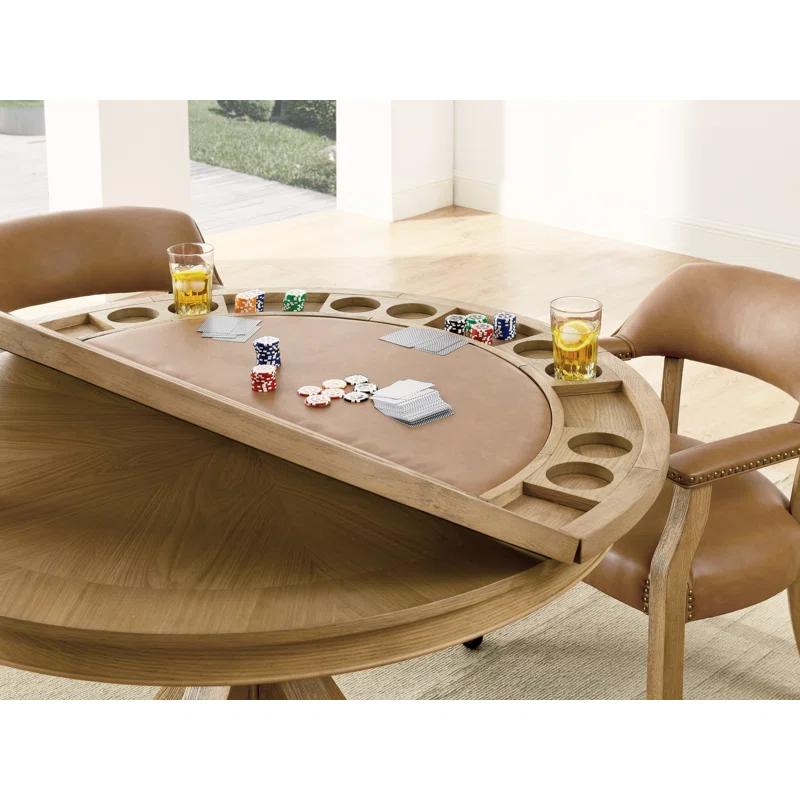 Steve Silver Furniture Steve Silver Furniture 50'' 8 - Player Foldable Poker Table