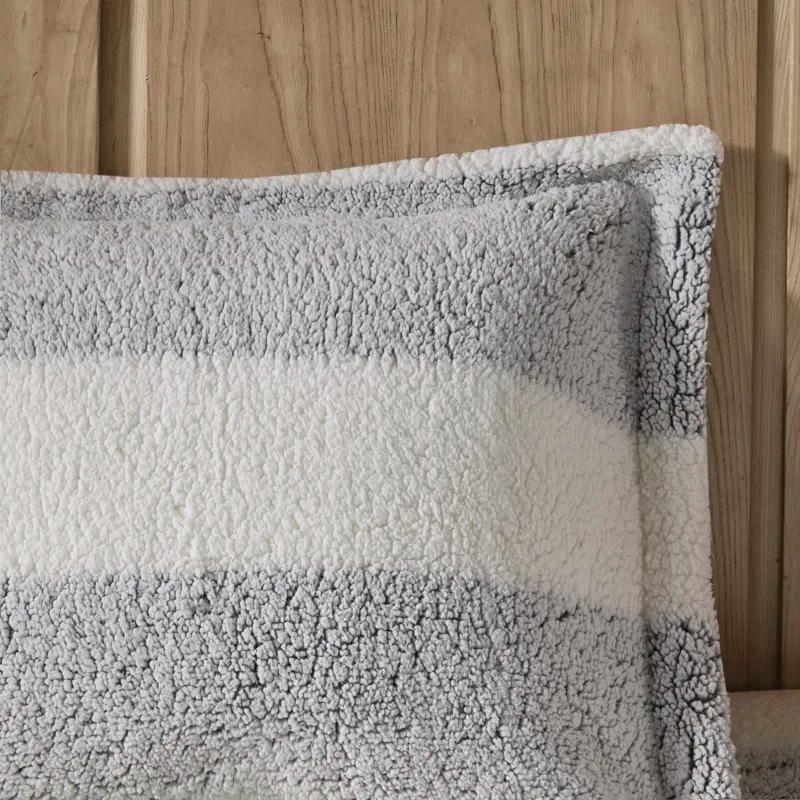 Madison Park Sherpa Comforter Set