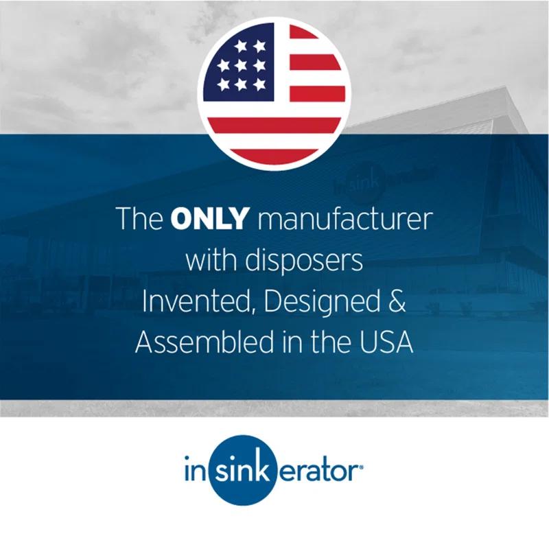 Badger 5XP 3/4 HP Continuous Feed Garbage Disposal