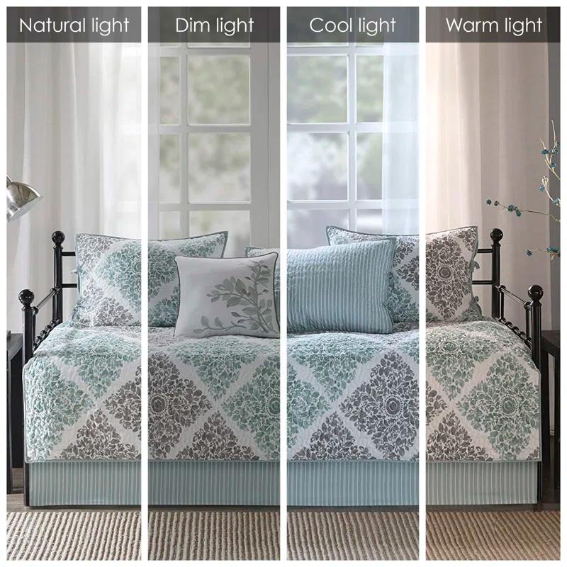 Madison Park Claire 6 Piece Reversible Daybed Cover Set & Reviews | Wayfair