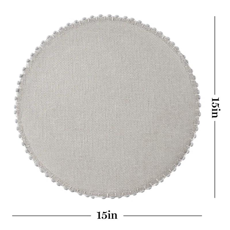 Martha Stewart Martha Stewart Woven Water Resistant Lindos Placemat (Set of 6)