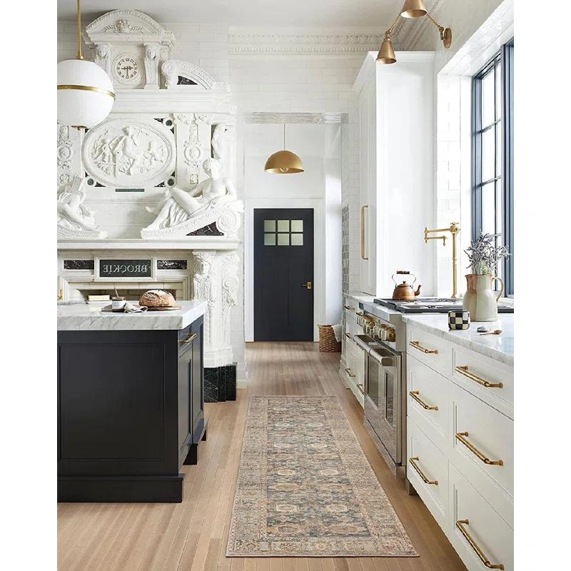 Loloi II Loloi Ocean/Spice Area Rug Feat. CloudPile