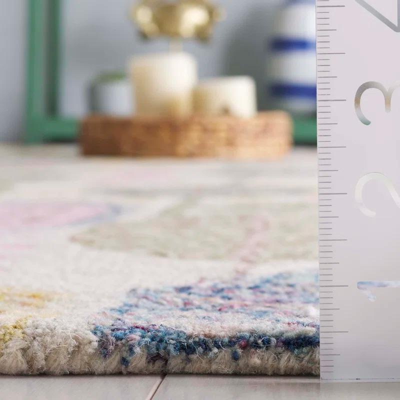 Safavieh Jardin Hand Tufted 80% Wool 20% Cotton Floral Rug