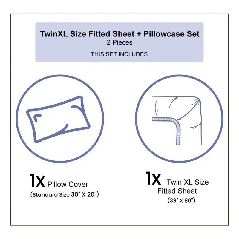 Ambesonne Microfiber Sheet Set