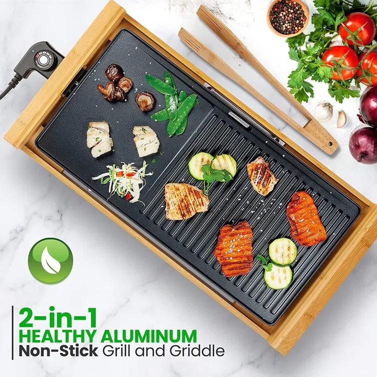 NutriChef NutriChef 2.95'' Smokeless Non Stick Electric Grill