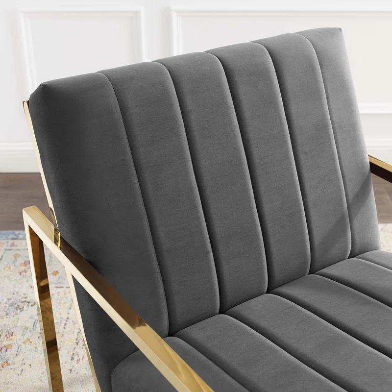 Modway Modway Inspire Channel Tufted Performance Velvet Armchair