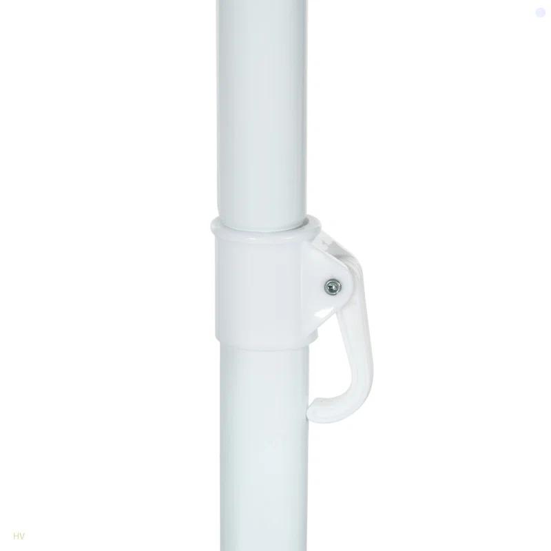 BVNECXP Outsunny Quick Beach Cabana Canopy Umbrella, 6.5' Easy-Assembly Sun-Shade Shelter With Sandbags And Carry Bag, Cool UV50+ Fits Kids & Family, Green Coconut Palm