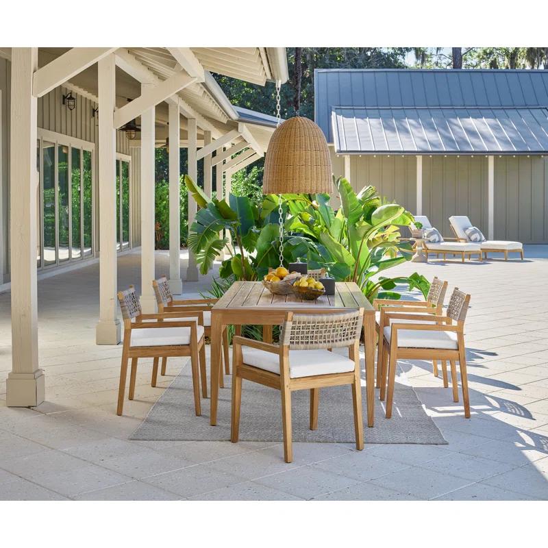Coastal Living™ by Universal Furniture Chesapeake Teak Dining Table | Wayfair