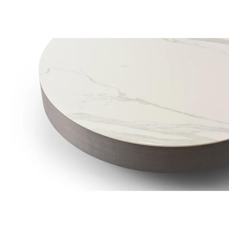 Whiteline Imports Pedestal Coffee Table