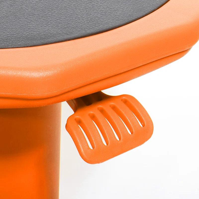 ECR4Kids ECR4Kids Sitwell Wobble Stool with Cushion, Adjustable Height, Active Seating