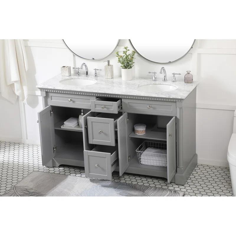 Elegant Kitchen and Bath Elegant Kitchen and Bath Double Bathroom Vanity