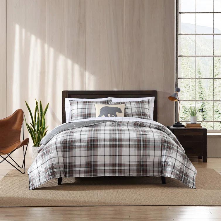 Eddie Bauer Cooper Eddie Bauer Plaid Cotton Comforter Set & Reviews | Wayfair