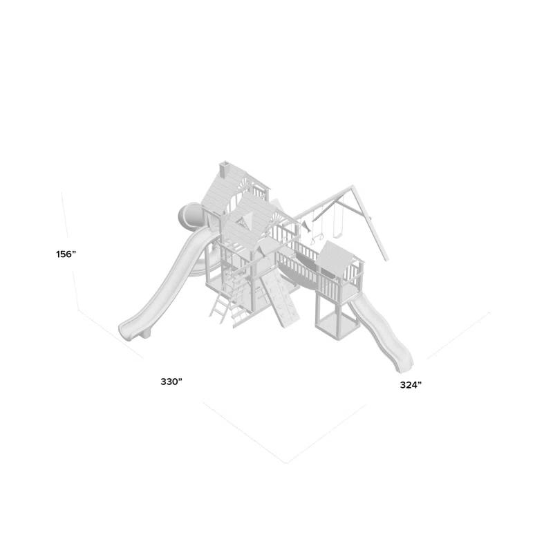 Gorilla Playsets Treasure Trove II Swing Set - Professional Installation Available