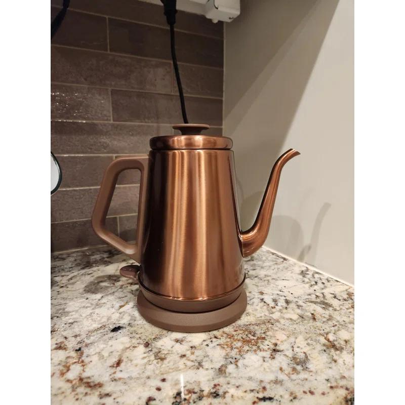 Zolosh Gooseneck Electric Kettle with Thermometer 1L