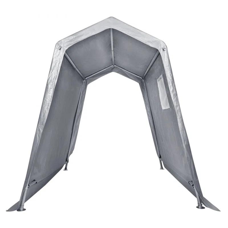 VEVOR Heavy Duty Waterproof 6 ft. W x 8 ft. D Polyethylene Portable Storage Shed | Wayfair