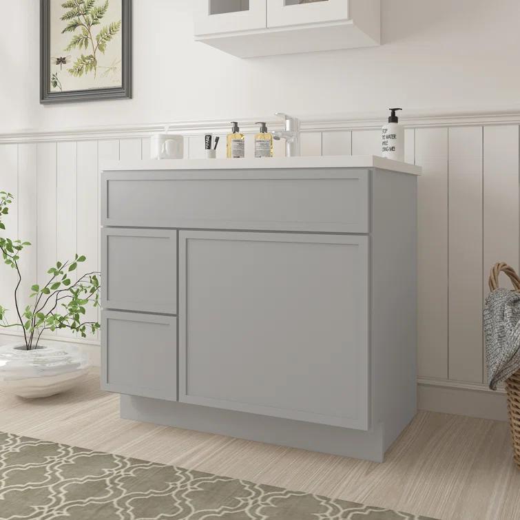 Home Beyond 36'' Single Bathroom Vanity Base Only