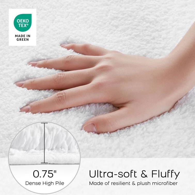 Madison Park Signature Marshmallow Contour Mat