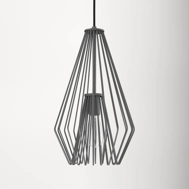 Frankie Single Light Metal Dimmable Pendant