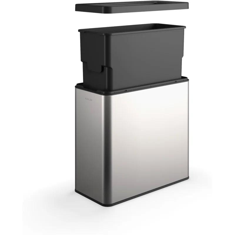 12-Liter Open-Top Trash Can
