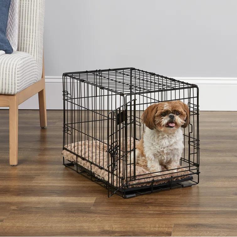 Midwest Homes For Pets MidWest Homes for Pets Newly Enhanced Single Door iCrate Dog Crate Includes Divider Panel