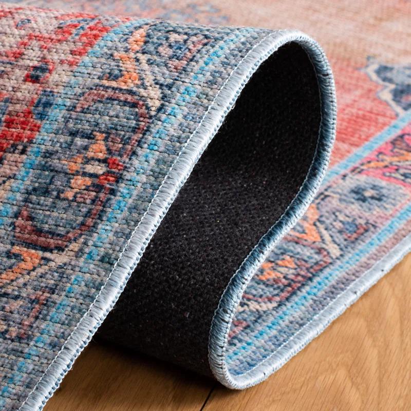 Mistana™ Teen Demetrius Oriental Red/Blue Area Rug