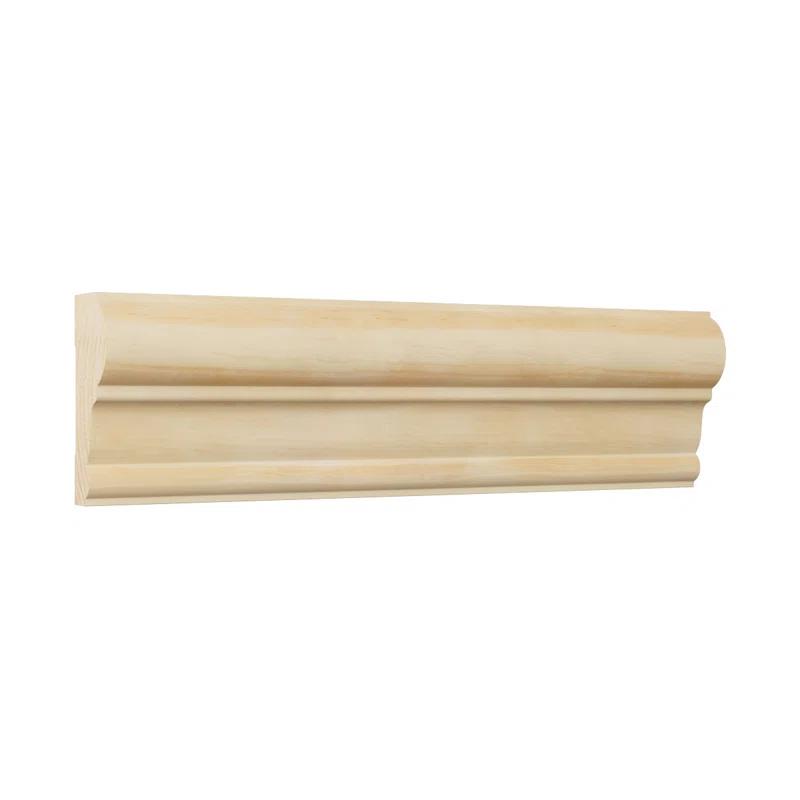 Ekena Millwork WM392 1"D x 2 3/8"W x 96"L Solid Wood Stain Chair Rail Molding