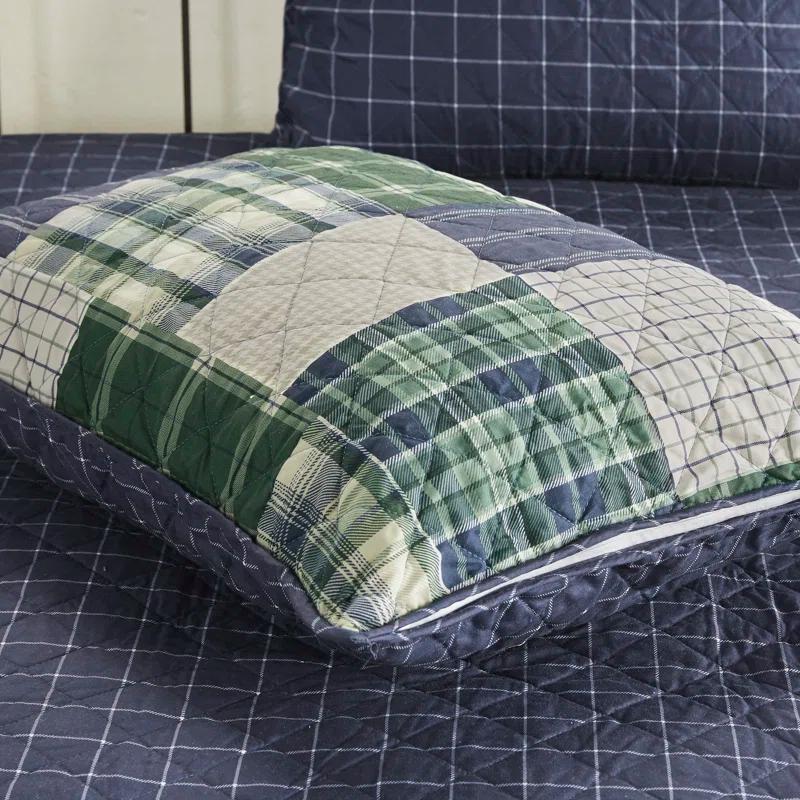 Madison Park Timber 3 Piece Reversible Printed Quilt Set