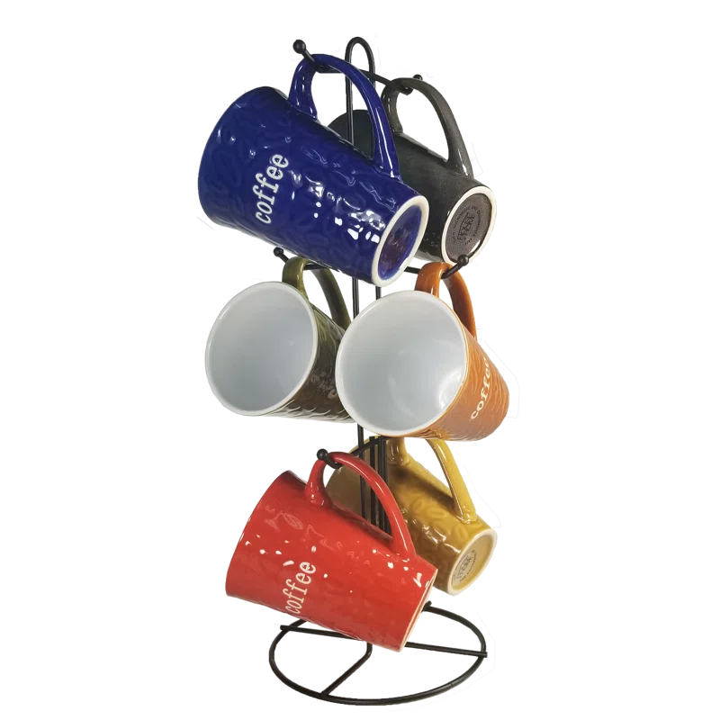 House 2 Home 6 Piece Coffee Mug Set