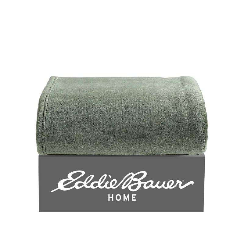Eddie Bauer Eddie Bauer Ultra Lux Plush Solid Throw Blankets