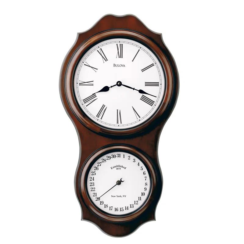 Bulova Doncaster Wall Clock | Wayfair