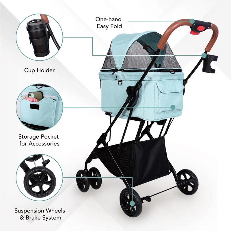 Ibiyaya Travois Tri-fold Pet Travel System