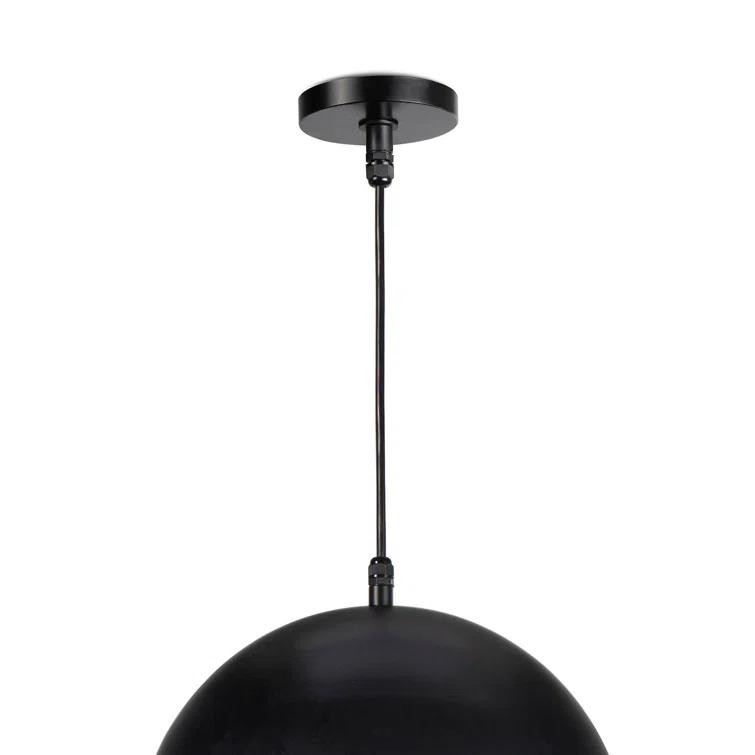 Peridot Outdoor Pendant Light by Regina Andrew - Black / Small