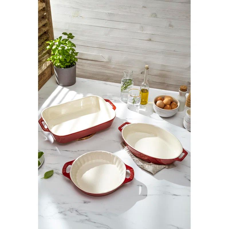 Staub Ceramics 3-pc Mixed Baking Dish Set