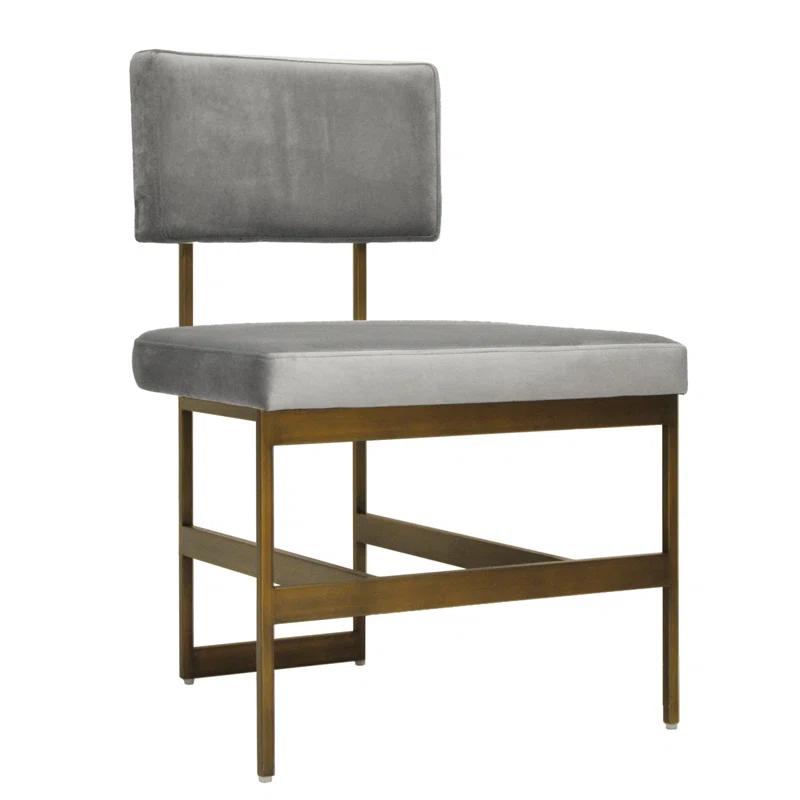 Shaw Upholstered Metal Side Chair