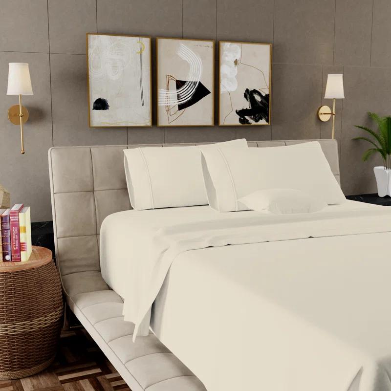 Aireolux Ultra-Soft & Silky 800TC Premium-Quality Supima Cotton Sheet Set