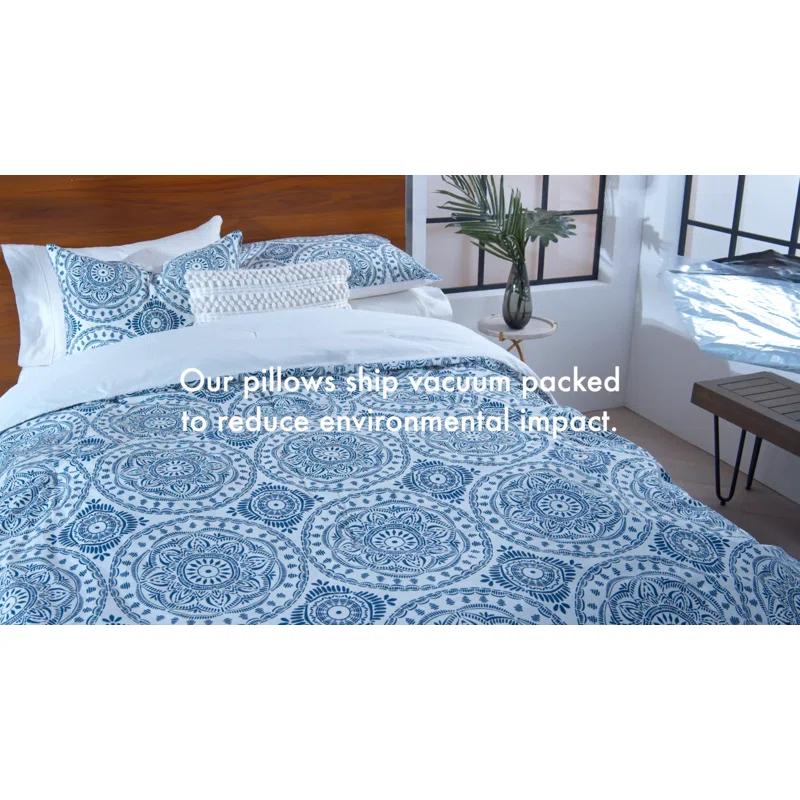 Tracey Ruffled Cotton Throw Pillow