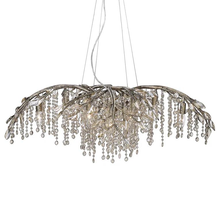 Willa Arlo™ Interiors Montriel 12 - Light Dimmable Geometric Chandelier